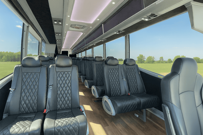56 Passenger Charter Bus Rental